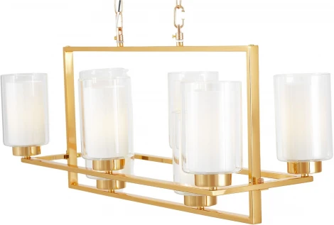 Подвесная люстра Lumina Deco Lino LDP 1239-8 F.GD (220V, на цепи)