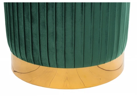 Пуфик Woodville Ring 1-П dark green 11754