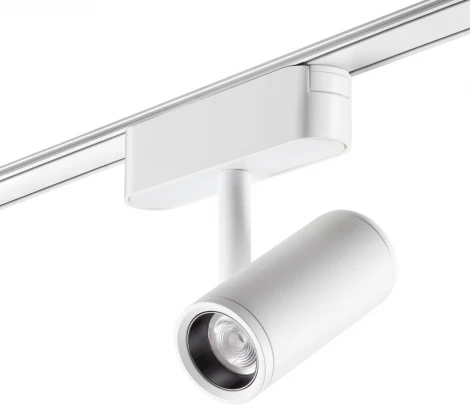 Трековый светильник Novotech Smal 359271 SHINO белый для низковольтного шинопровода IP20 LED 8W 48V 680Лм 3000К (круглые)