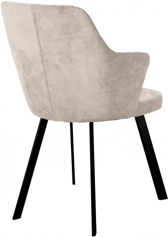 Стул DikLine 345 C103 крем, ножки черные арт.00-00076164