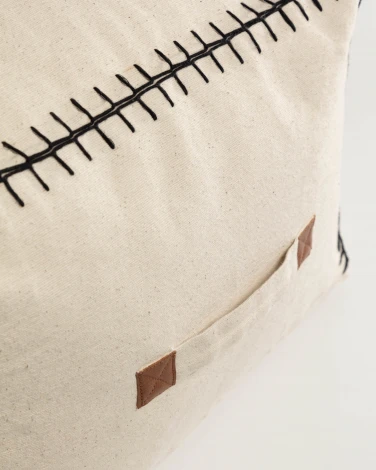 Пуфик La Forma (ex Julia Grup) Anahi (Бежевый)