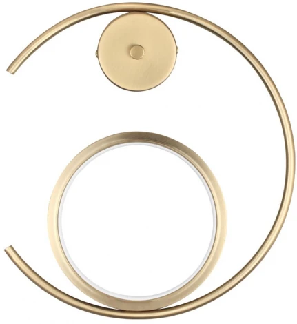 Настенный светильник Lumion Goldie 5689/7WL LEDIO золотой LED 7W 550Лм 3000К 220V