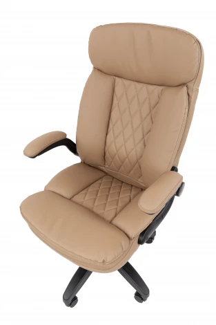 Офисное кресло Chairman 533 Россия экокожа бежевый