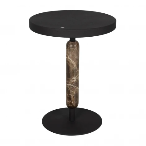 Настольная лампа SP-ALYSS-TAB-R22.5x30-5W Warm3200-MIX (CF-BK, 110 deg, 230V) (Arlight, IP20, Мрамор) 061708