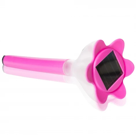 Грунтовый светильник на солнечной батарее Uniel USL-C-420/PT305 PINK CROCUS (LED, цветы, IP44)