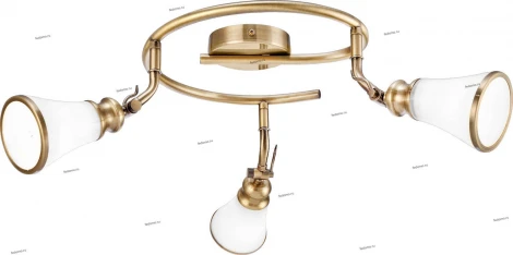 Спот Arte Lamp Vento A9231PL-3AB