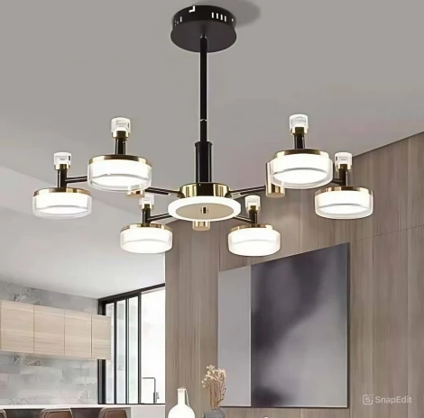 Потолочная люстра на штанге Alfa Light F1324-07 (LED, 220V)