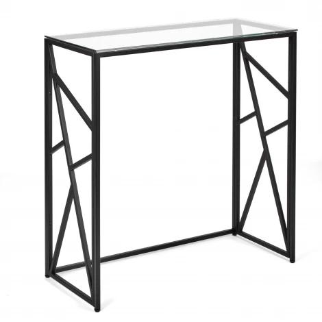 Консольный стол AllConsoles 1103-CB clear черный муар