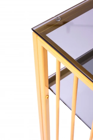 Консольный стол AllConsoles 1122-CG grey золотой