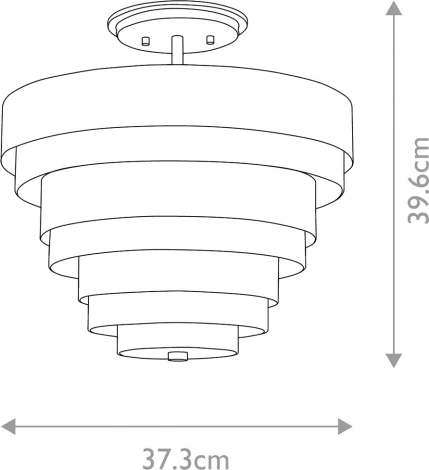 Потолочная люстра на штанге Hinkley Echelon QN-ECHELON-SF (220V)