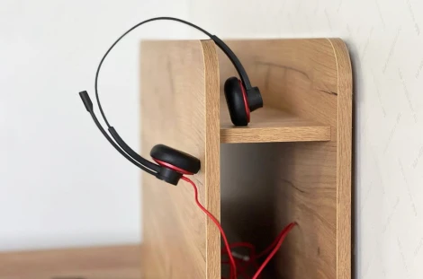 Кровать с основанием "Юниор" 90х200 см Mebelson (Дуб крафт золотой) арт.ZO.SMU-02.2553