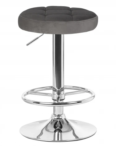 Набор 2 шт табурет барный DOBRIN BRUNO (серый велюр (MJ9-75))
