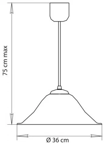 Подвесной светильник Arte Lamp Cucina A3320SP-1WH (220V, на проводе, круглые)