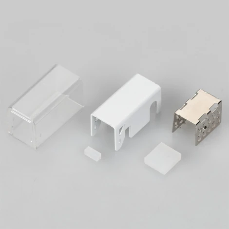 Коннектор питания ARL-MOONLIGHT-1712-CON-POWER-HR-WH (Пластик) 028051 Arlight