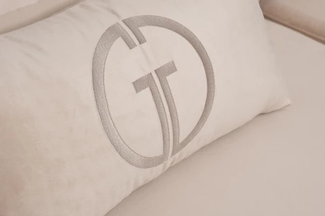 Диван Garda Decor PALAZZO-240M-ROM07 (Бежевый)