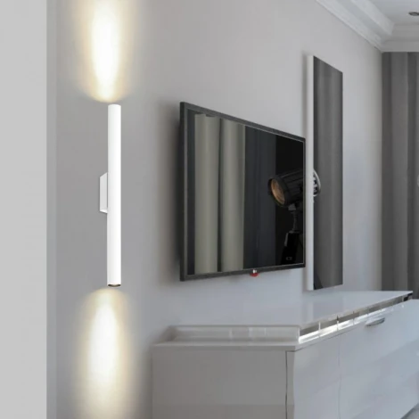 Настенный светильник 2х6W LED 3000K Imex Spy IL.0005.2202-WH (круглые)