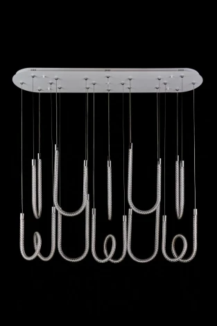 Подвесная люстра светодиодная Fluorite Levita FL1180-10P