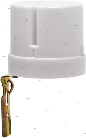 Датчик освещенности накладной Horoz Luxor, белый, 2700W, IP44