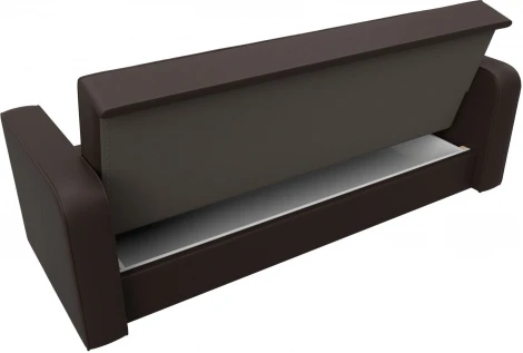 Диван-книжка Тур (Коричневый/Экокожа) Лига Диванов арт.121788