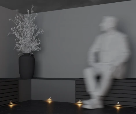 Встраиваемый светильник уличный IP65 Maytoni Flash O044DL-L1S3K (LED, 220V, круглые)