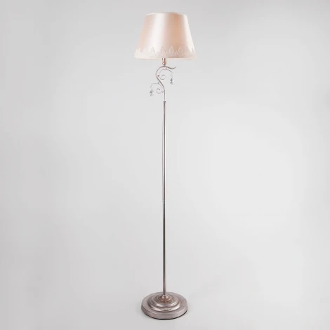 Торшер Eurosvet Incanto 01023/1 серебро (220V, подвески, выключатель, круглые)