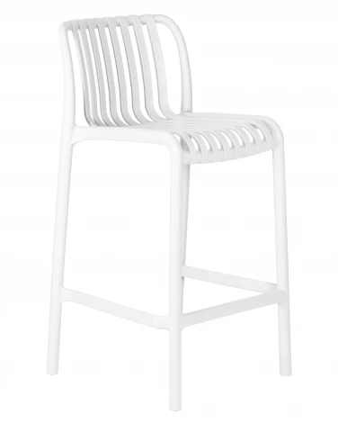 Стул полубарный CHLOE (белый)
