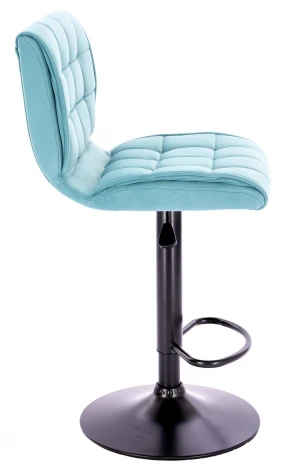 Барный стул Everprof Richy Ткань Бирюзовый