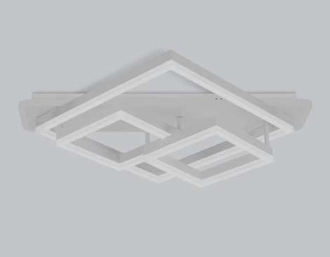 Потолочный светодиодный светильник с пультом Ambrella Acrylica Disk FA8531 (220V, умный дом - Smart Life)