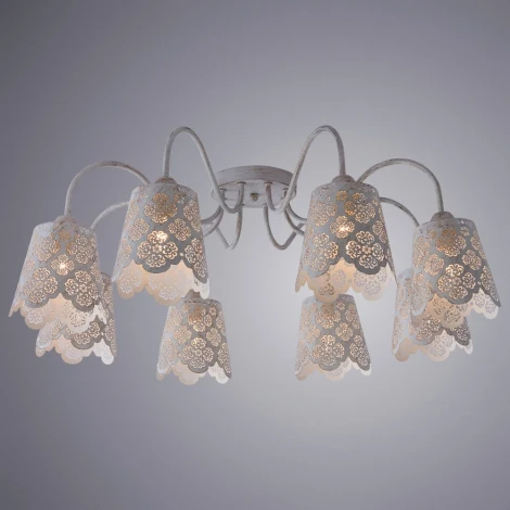 Потолочная люстра Arte Lamp Julia A2032PL-8WG