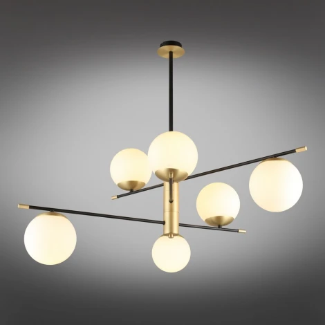 Потолочная люстра на штанге Aployt Kristina APL.313.07.06 (220V, шарики)