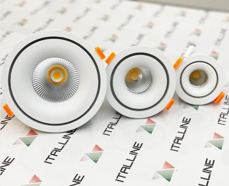 Точечный светильник встраиваемый Italline IT06 IT06-6018 white 4000K (LED, 220V, круглые)