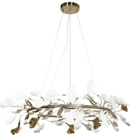 Подвесная люстра Loft It Fleur 10124/8 (220V, на тросе, цветы, кольцо)