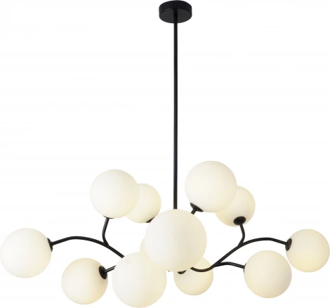 Потолочная люстра на штанге Zortes Blo ZRS.1178.12 (220V, шарики, IP21)