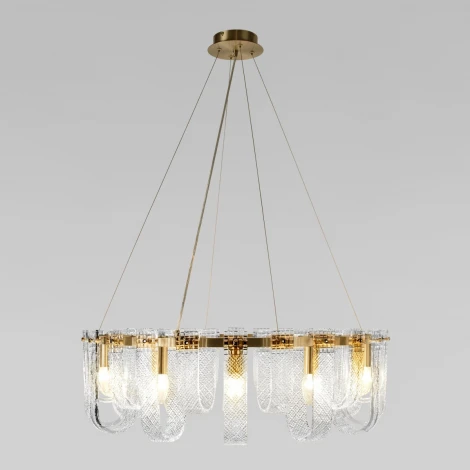 Подвесная люстра Loft It Jersey 10296/800 (220V, хрусталь, на тросе)