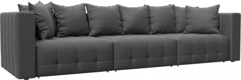 Диван прямой Лига-052 НПБ Лонг Лига Диванов (Замша) арт.128794