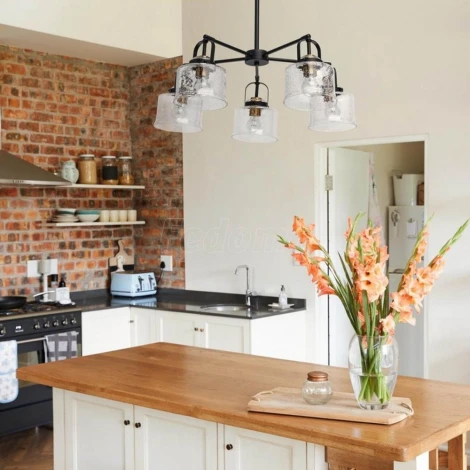 Подвесная люстра DeMarkt Вальтер 551012005