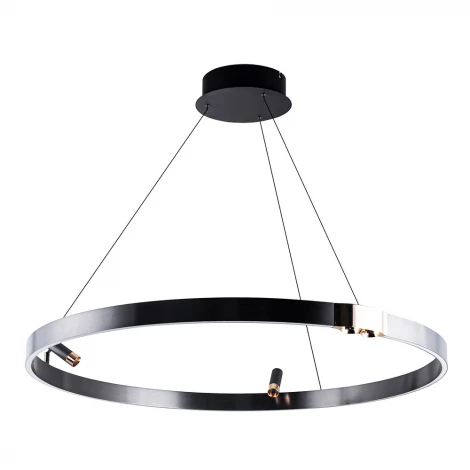 Подвесной светильник LED со спотами Arte Lamp Cesare A1993SP-38BK кольцо