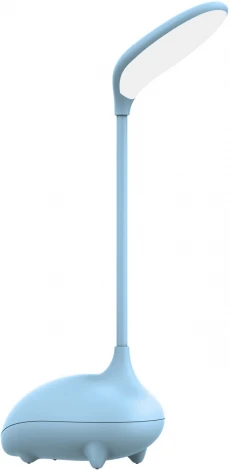 Настольная лампа на гибкой ножке с аккумулятором Gauss Qplus GT7016 6W 330lm 2700-6000K 5V Li-ion 1200mA диммируемый LED (регулировка яркости, для детской, сенсорный выключатель)