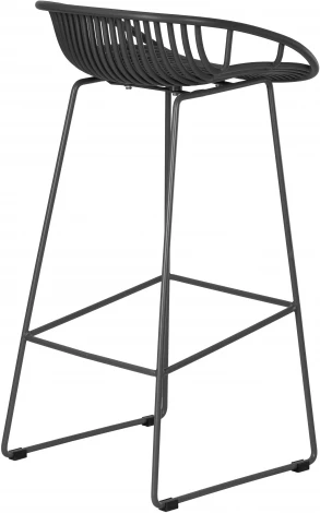 Стул барный Dobrin FRANK (темно-серый)