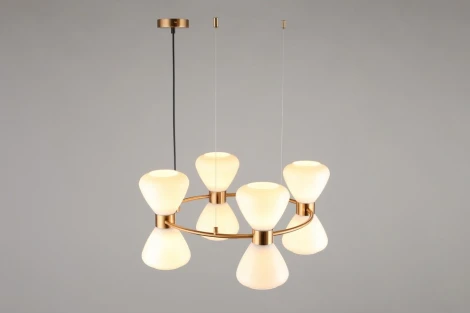 Подвесная люстра Omnilux Trevasco OML-59603-08 (220V, на тросе)