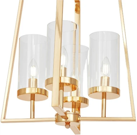 Подвесная люстра Lumina Deco Fedi LDP 1247-4 F.GD