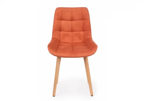 Стул деревянный Челси 360 терракотовый (zd 432) / светлое дерево np 632523