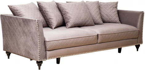 Диван Garda Decor SORRENTO-230M-Colt017 (Серый)