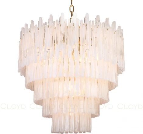 Подвесная люстра каскадная большая Cloyd Nansen 10906 (220V, на цепи)