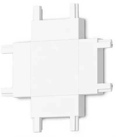 Коннектор X-образный для накладного шинопровода Magnetic Ultra Slim Ambrella Track System GV1124