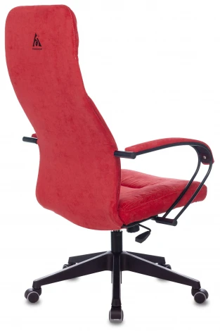 Кресло руководителя Бюрократ CH-608Fabric красный Velvet 88 крестовина пластик