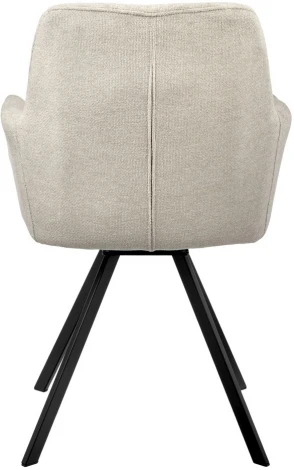 Комплект из 2-х стульев Bradexhome Grant латте шенилл на поворотном механизме