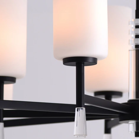 Подвесная люстра на штанге ILLUMICO IL2218-10PLS-24 HIGHBALL