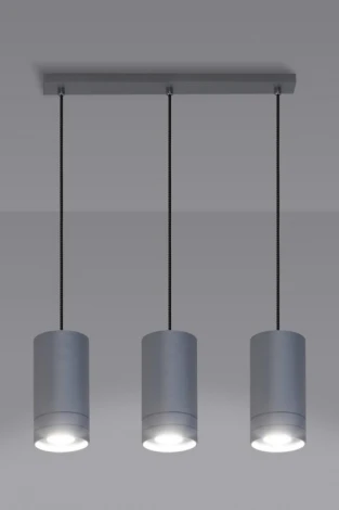 Подвесной светильник Lampex Simon 754/3L BIA