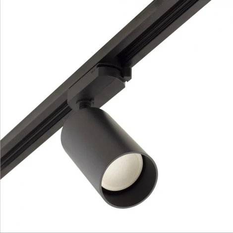 Трековый светильник однофазный 220V AM Group AM473 BK